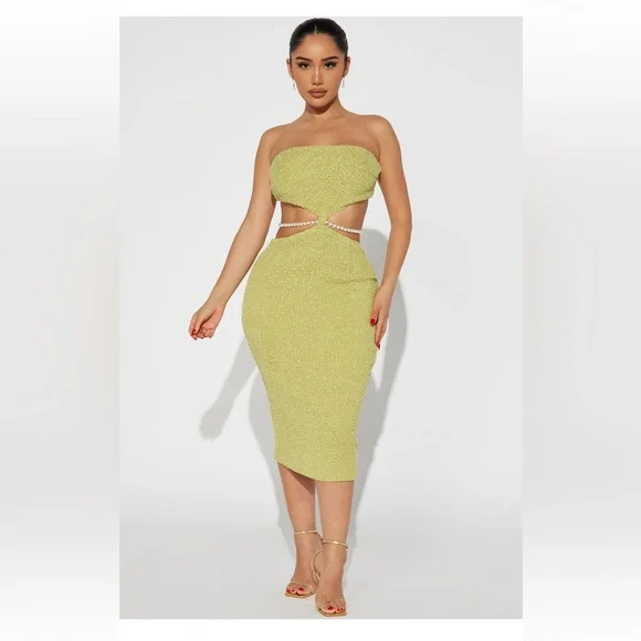 green emerald velvet dress Fashion Nova Kash Me in VIP Bandage Dress Size:1x  Sweet Purseonality